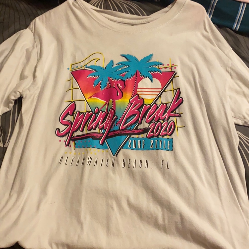 Spring Break - Clearwater Florida - Tee - Surf Style